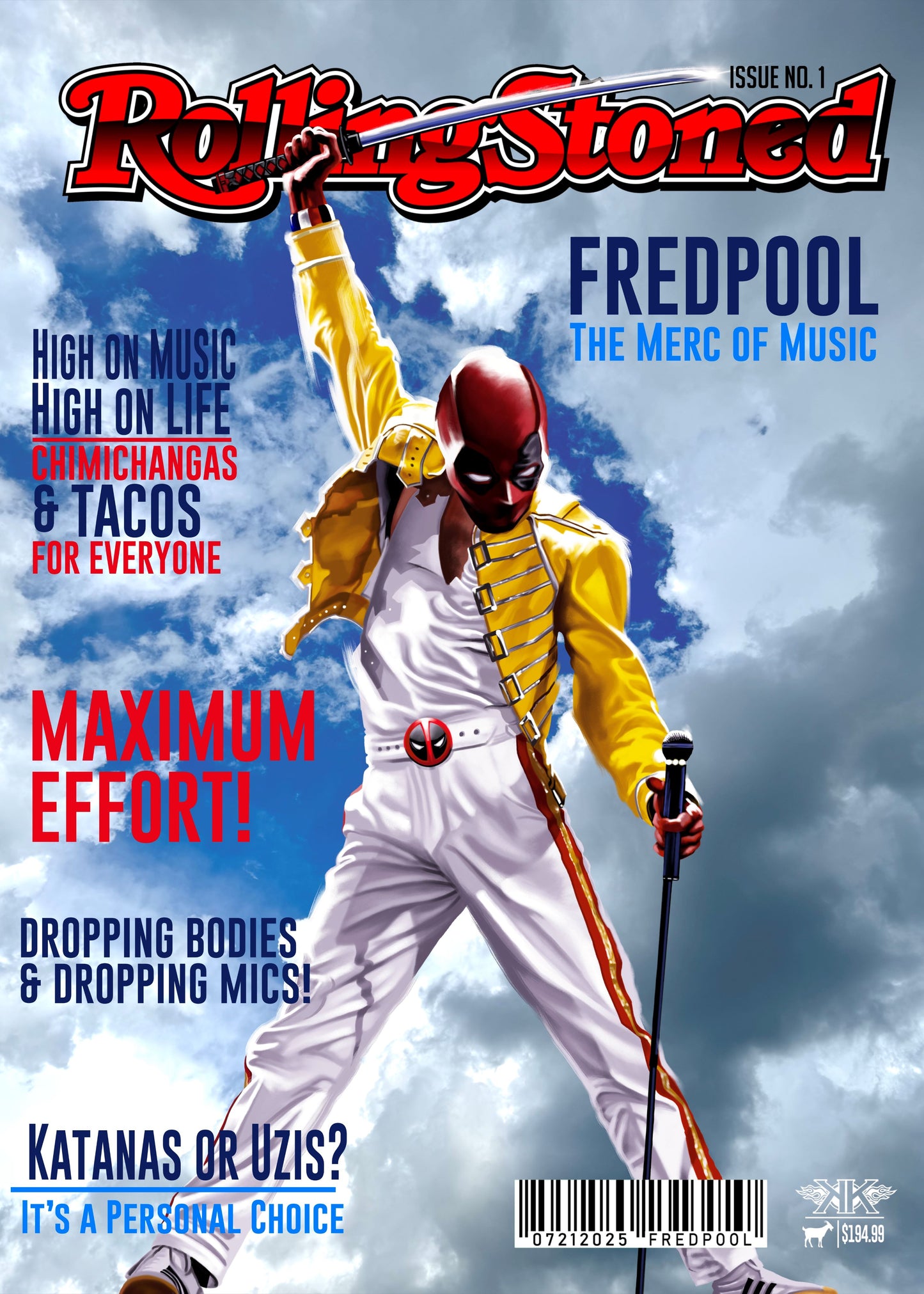 FREDPOOL 1:1:15 holographic card sized artwork