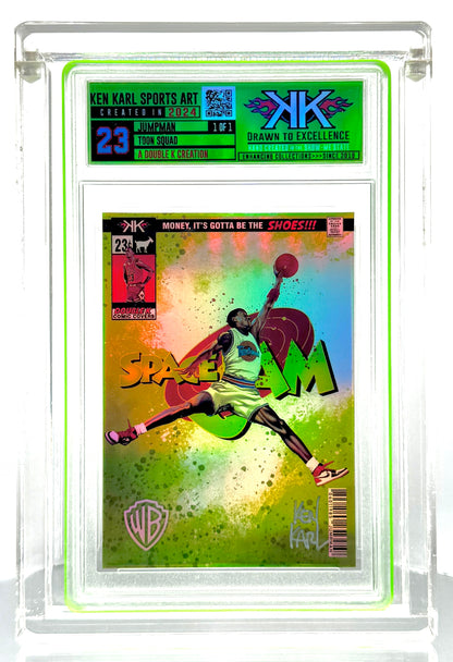 Michael Jordan JUMPMAN 1/1 art card