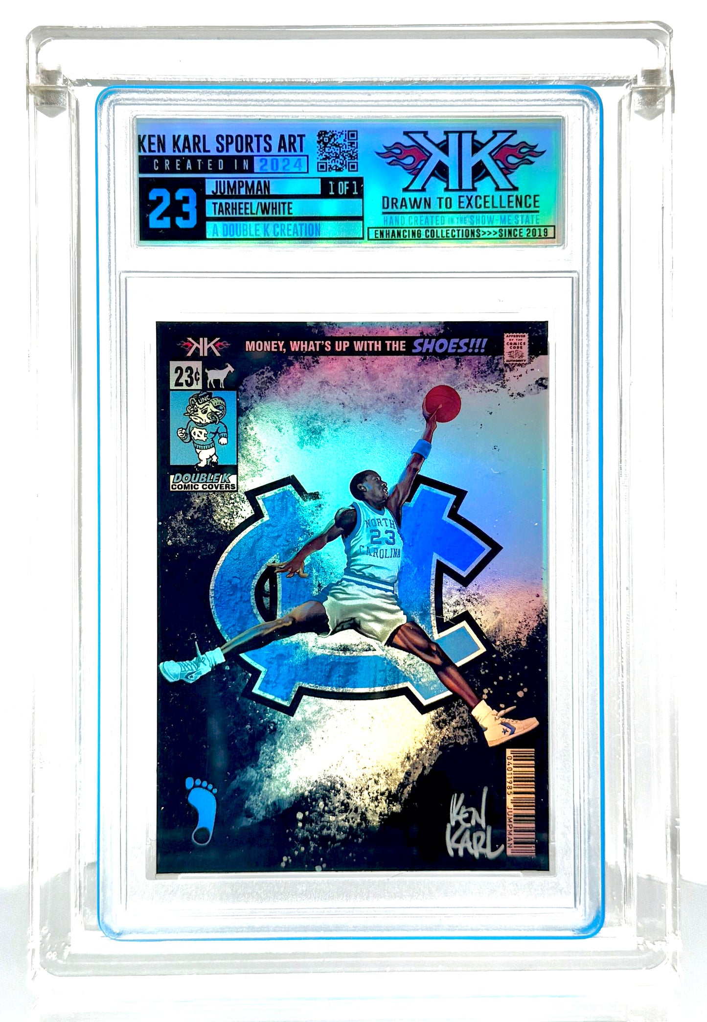 Michael Jordan JUMPMAN 1/1 art card