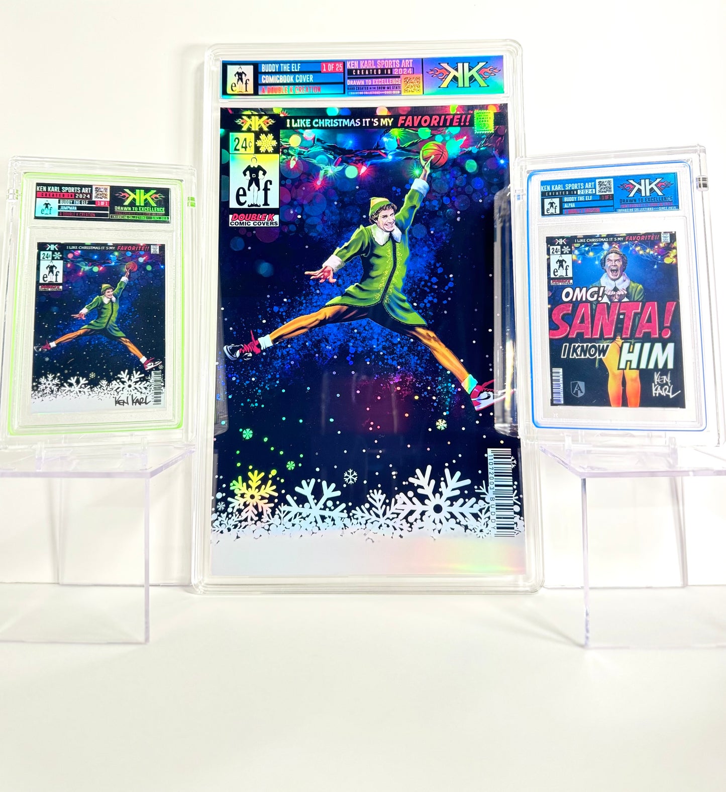 Buddy The Elf/JUMPELF Comic Sized Foil Slab