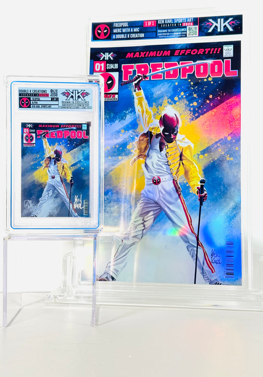 FREDPOOL 1:1:15 holographic card sized artwork