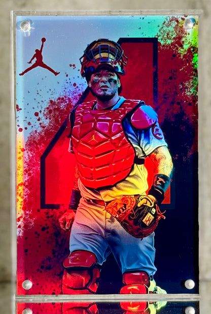 Yadier Molina 4x6 BLOX