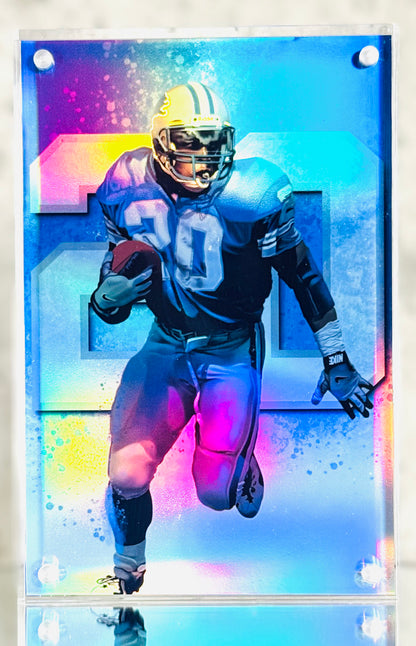 Barry Sanders 4x6 BLOX