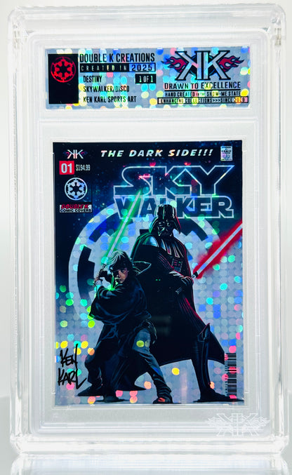 FULFILL YOUR DESTINY 1:1:15 holographic card sized artwork