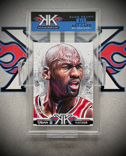 Michael Jordan 1/1 Art Card