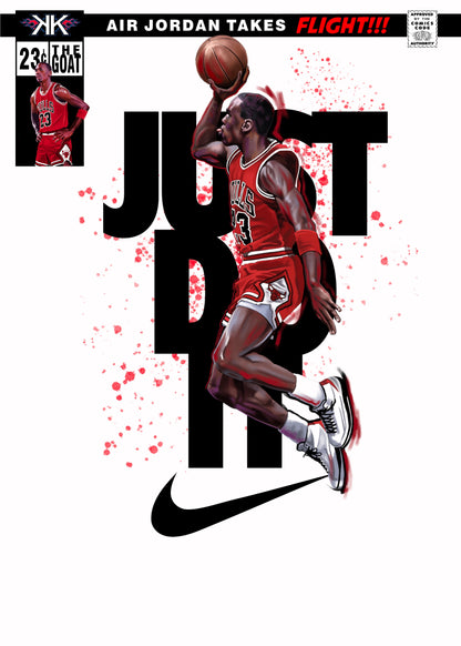 Michael Jordan 1/1 Cardart