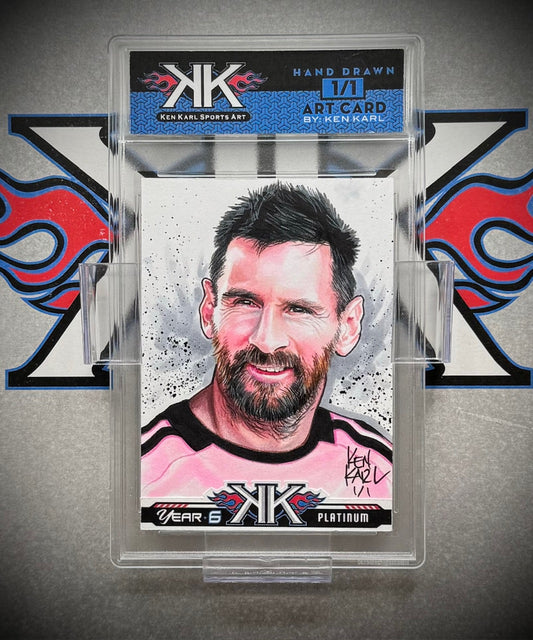 Lionel Messi 1/1 Art Card