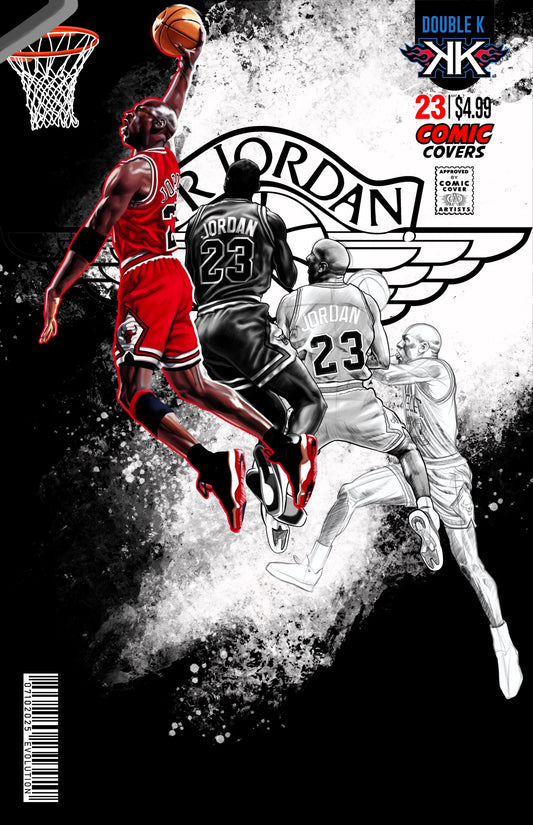 Michael Jordan Progression Comic Sized (XL) Holographic slabs 1:25