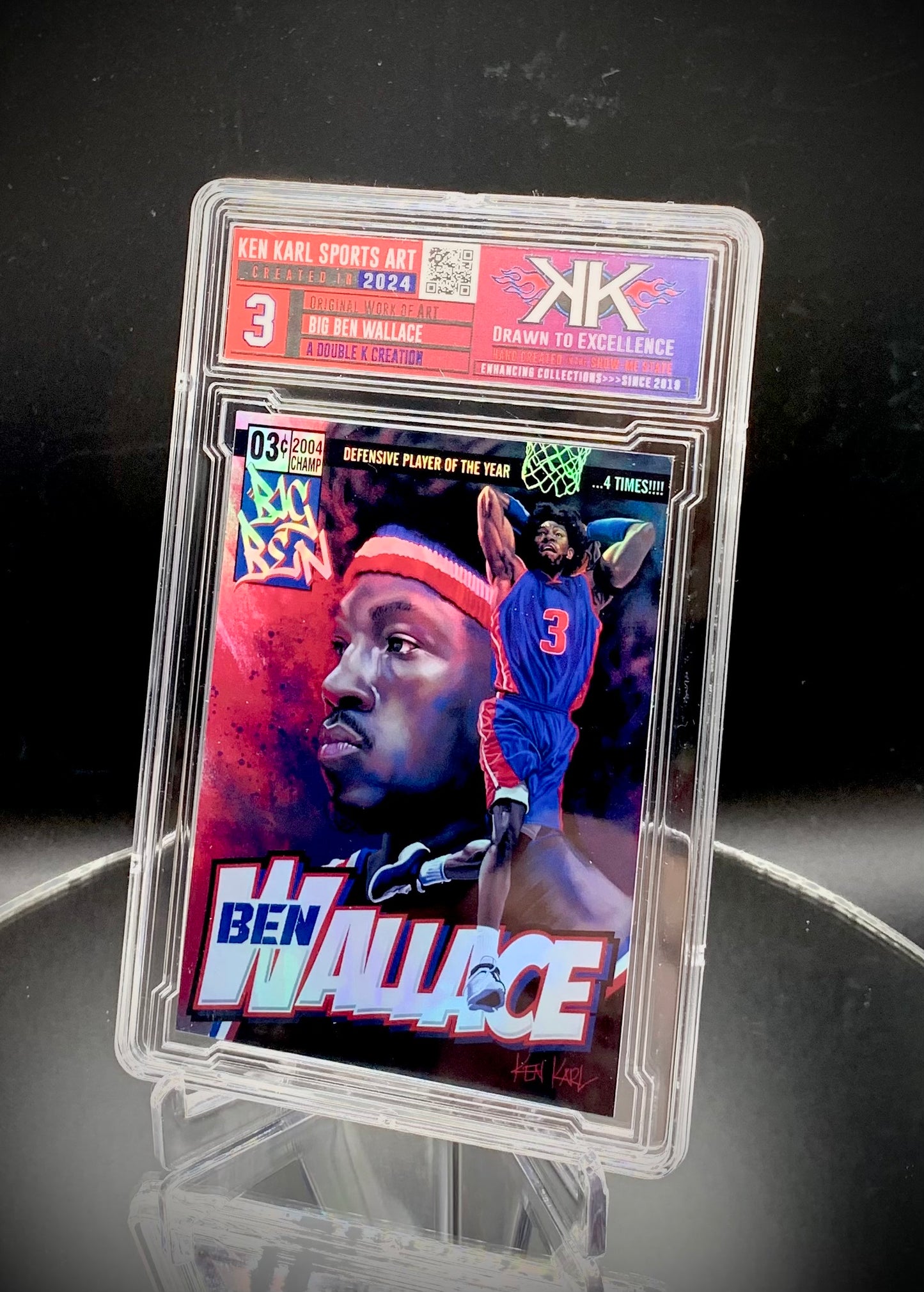 Ben Wallace Comic Book Cover limited edition cards