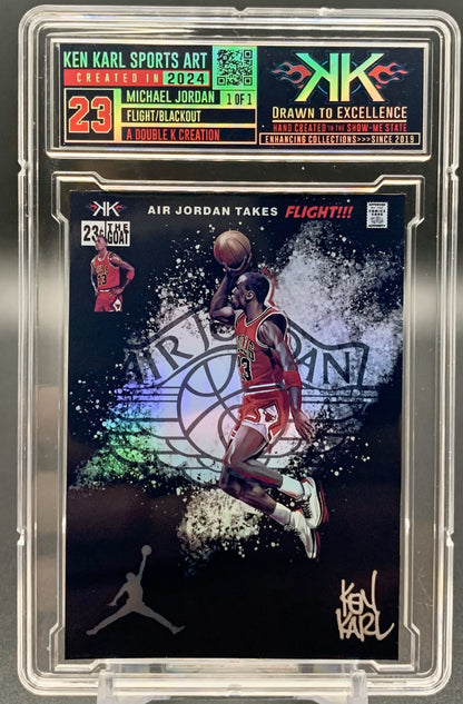 Michael Jordan 1/1 Cardart