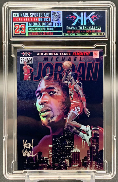 Michael Jordan 1/1 Cardart