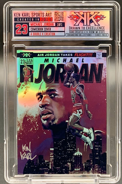 Michael Jordan 1/1 Cardart