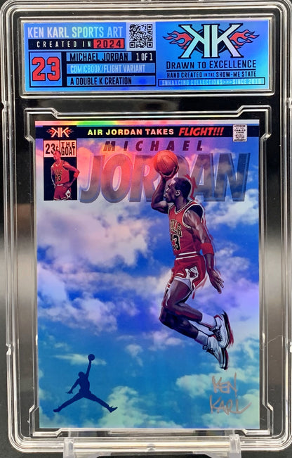 Michael Jordan 1/1 Cardart