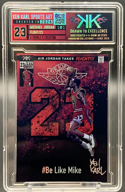 Michael Jordan 1/1 Cardart