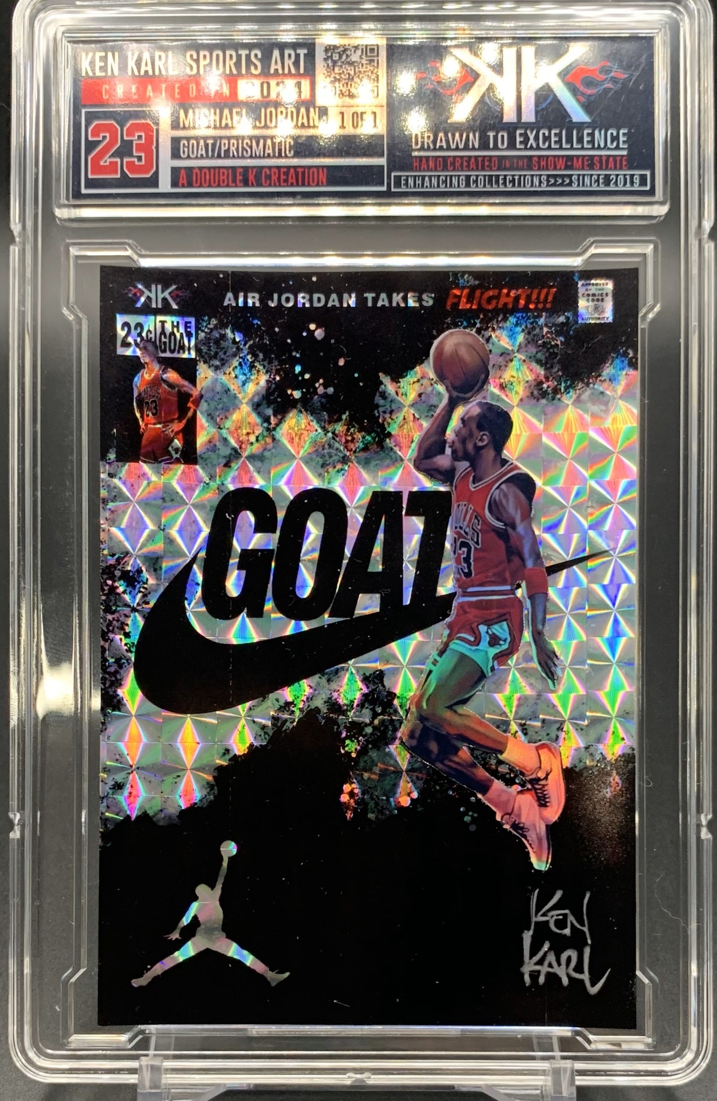 Michael Jordan 1/1 Cardart