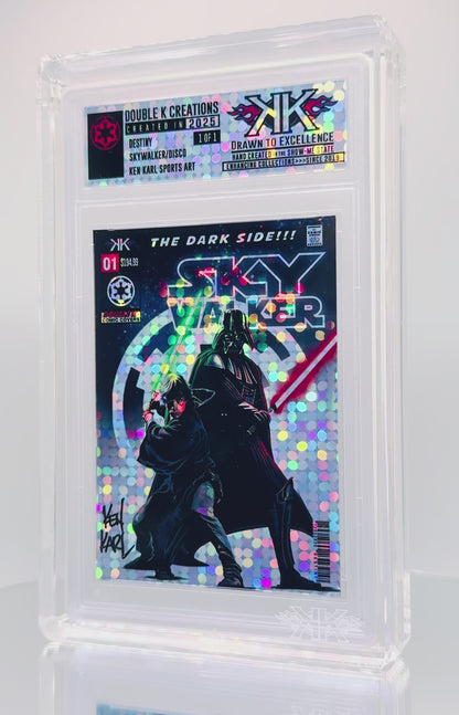 FULFILL YOUR DESTINY 1:1:15 holographic card sized artwork