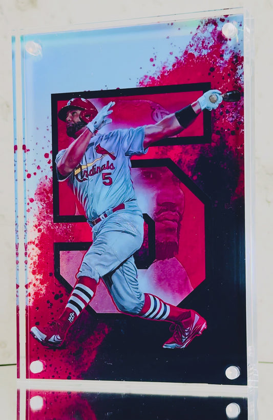 Albert Pujols 4x6 BLOX