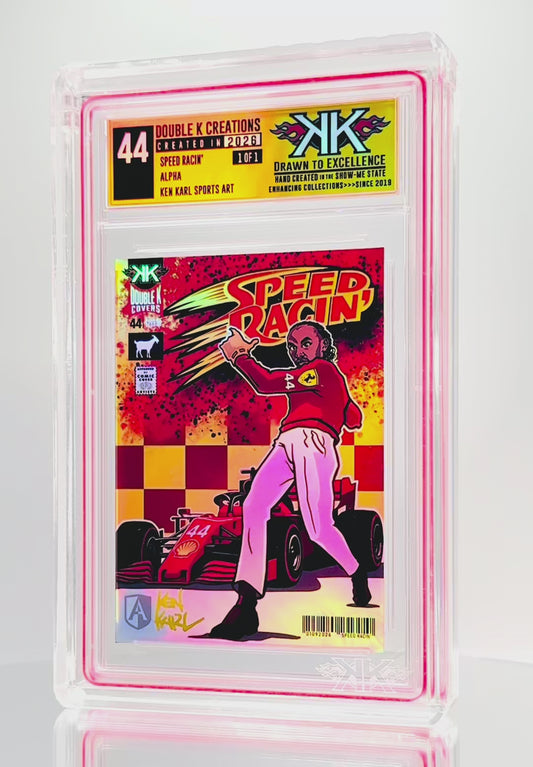 SPEED RACIN' 1:1:10 art pieces