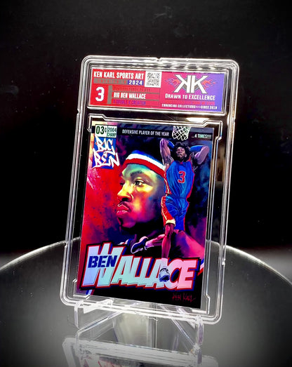 Ben Wallace Comic Book Cover limited edition cards