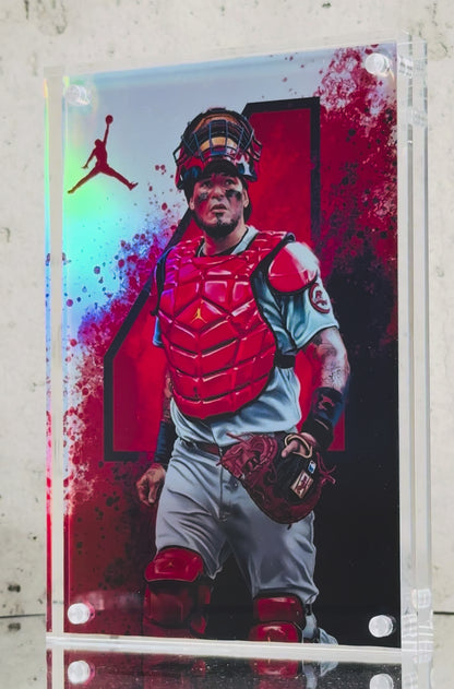 Yadier Molina 4x6 BLOX