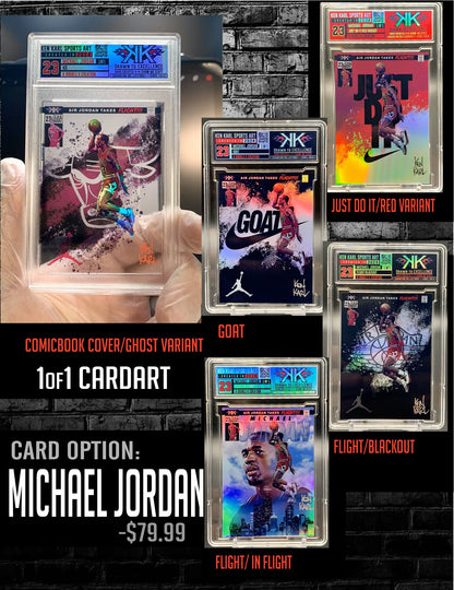 Michael Jordan 1/1 Cardart