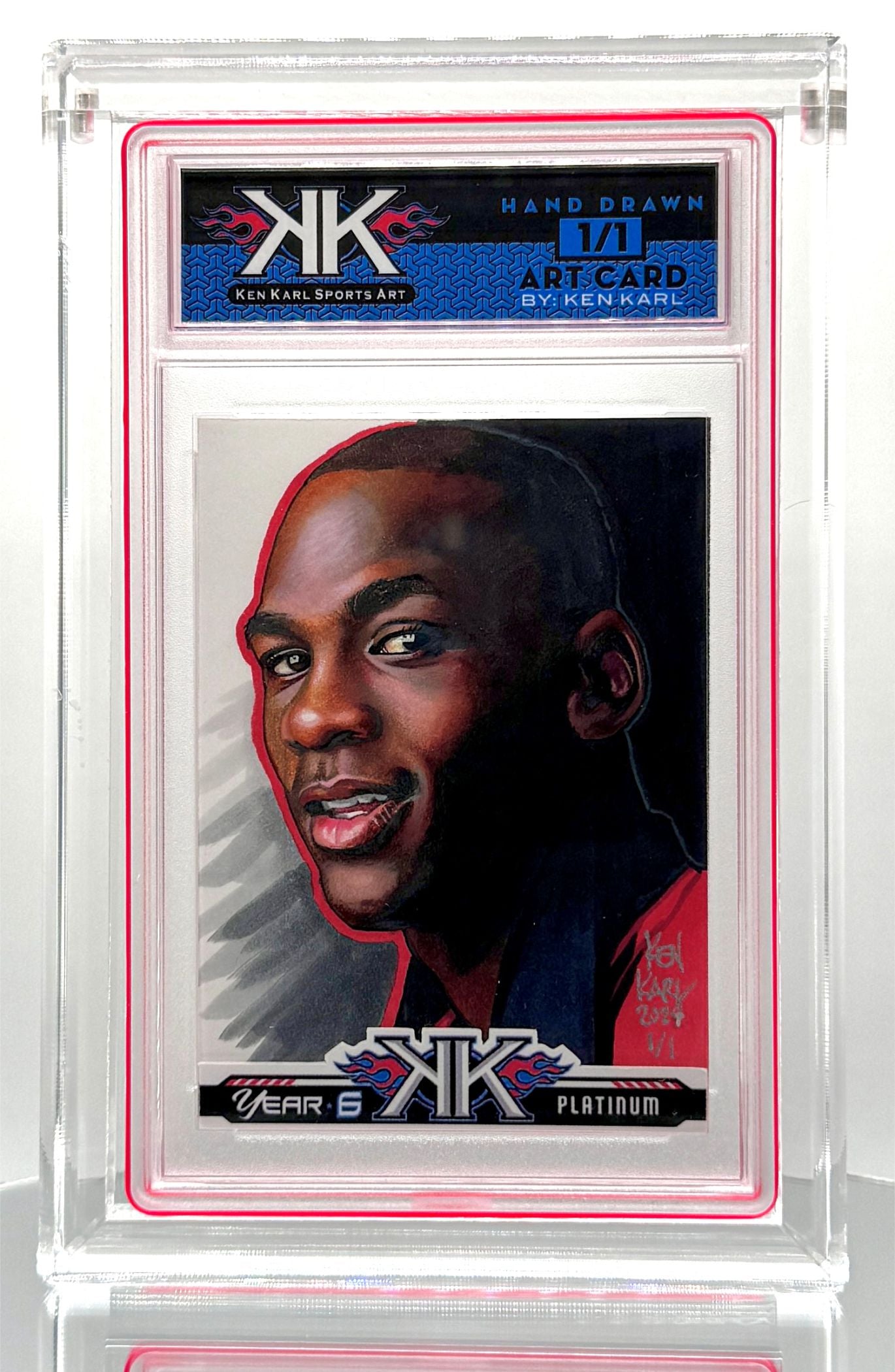 Michael Jordan JUMPMAN 1/1 art card